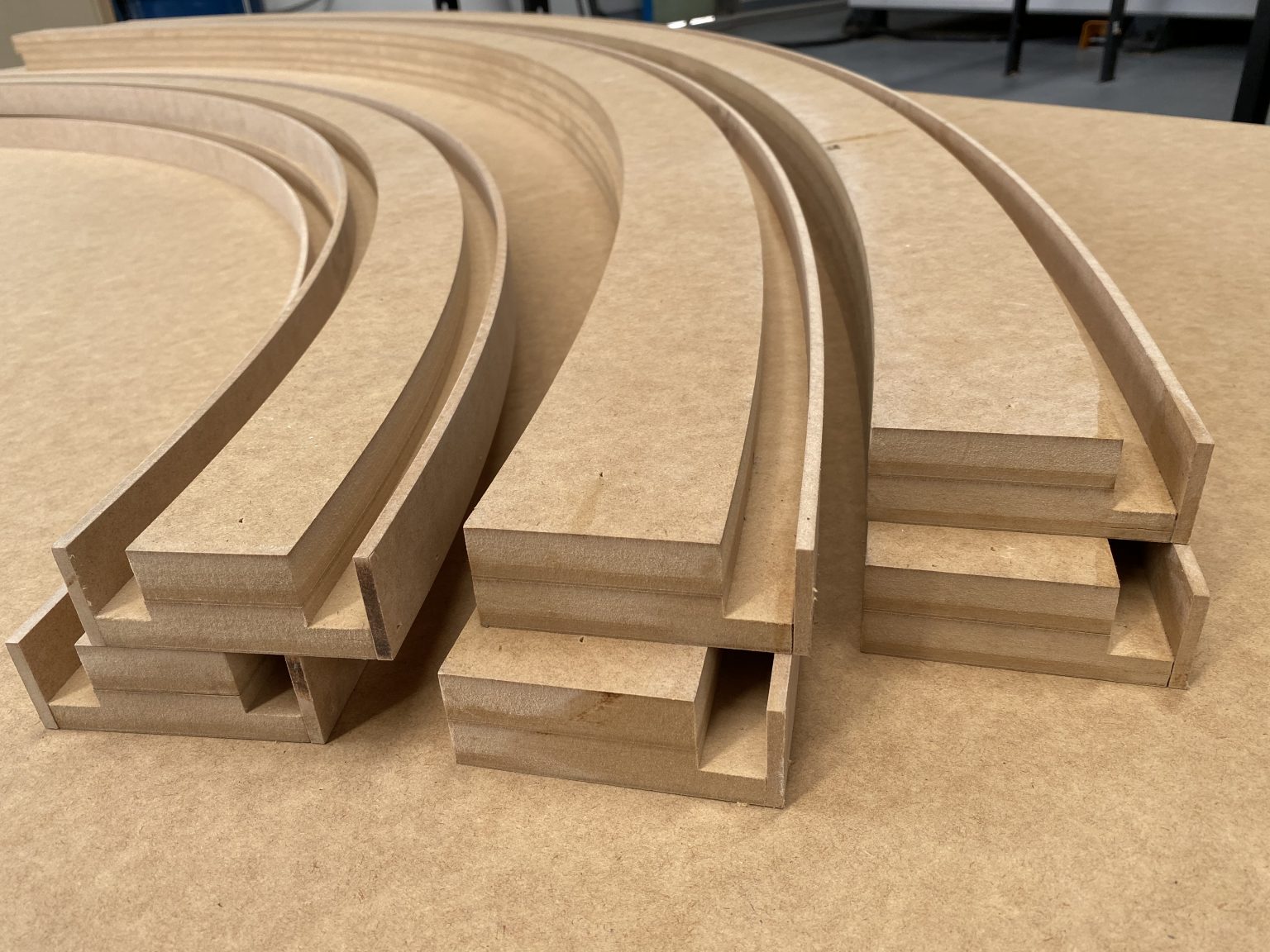 Mdf Prototypes Scandinavian Profiles Machining Fabricating