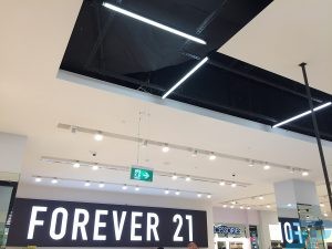 Profiles retail ceiling
