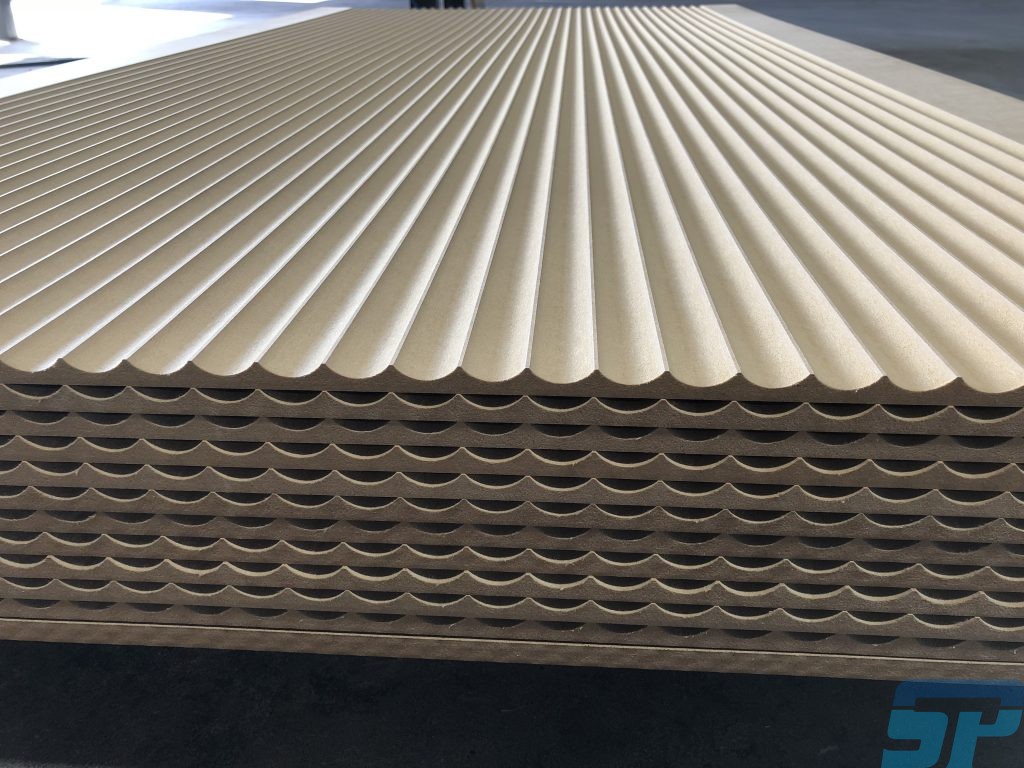 MDF scalloped detail